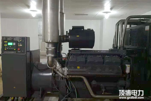 博白縣力源房地產開發有限公司訂購訂購660KW上柴柴油發電機組
